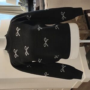 New Nanette Lepore Bow Sweater Size S